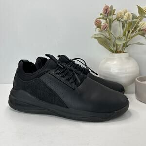 Clove Nursing Classic Sneaker Shoes All Black Women W12.5/M11 Men Healthcare